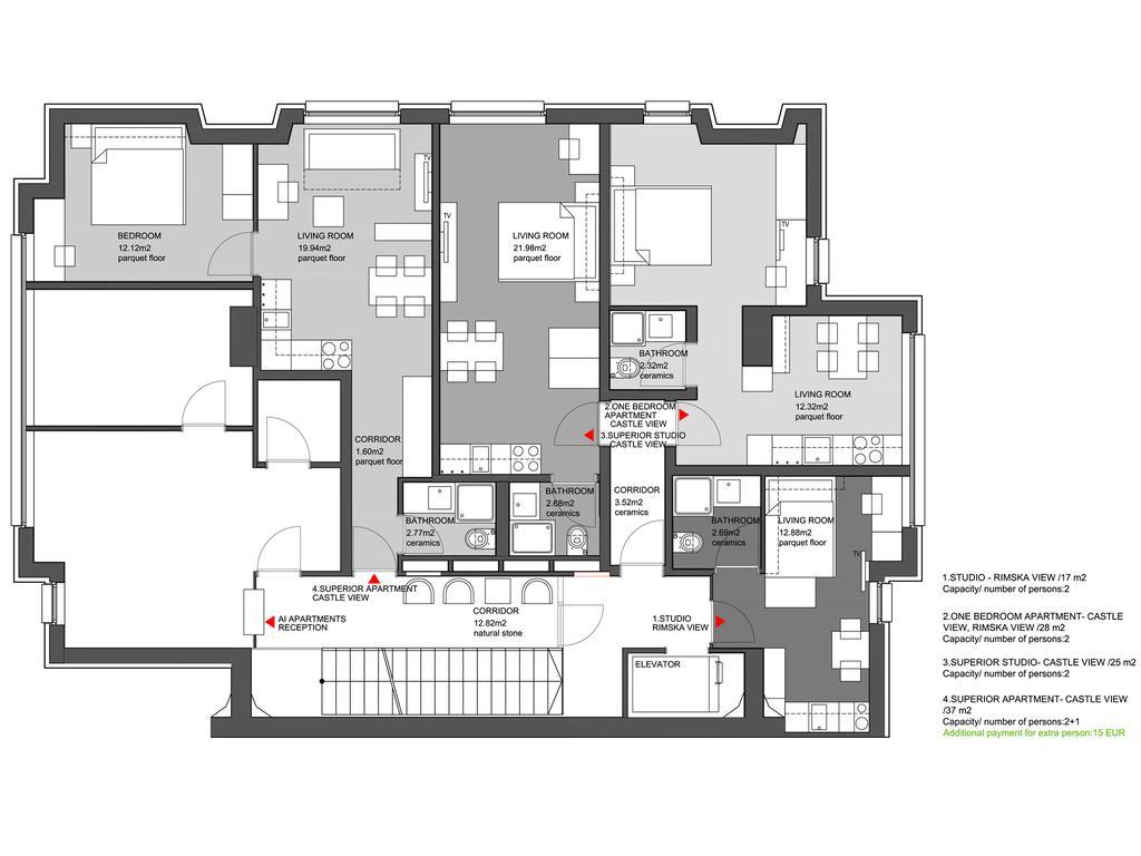 Ai Apartments ลูบลิยานา ภายนอก รูปภาพ
